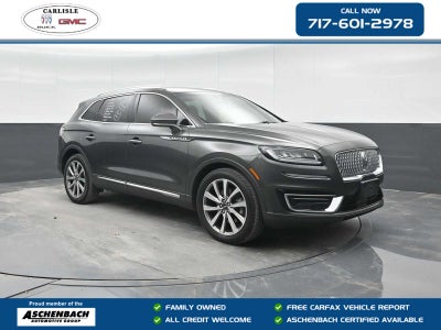 2019 Lincoln Nautilus Select