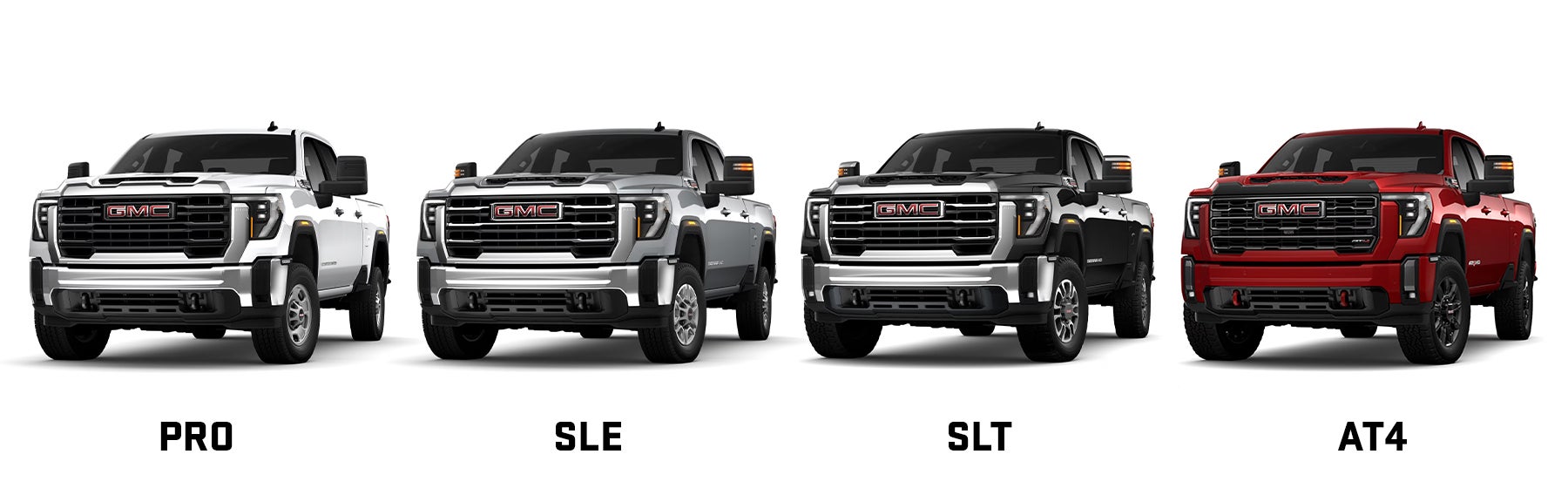 GMC Sierra HD Trim Levels