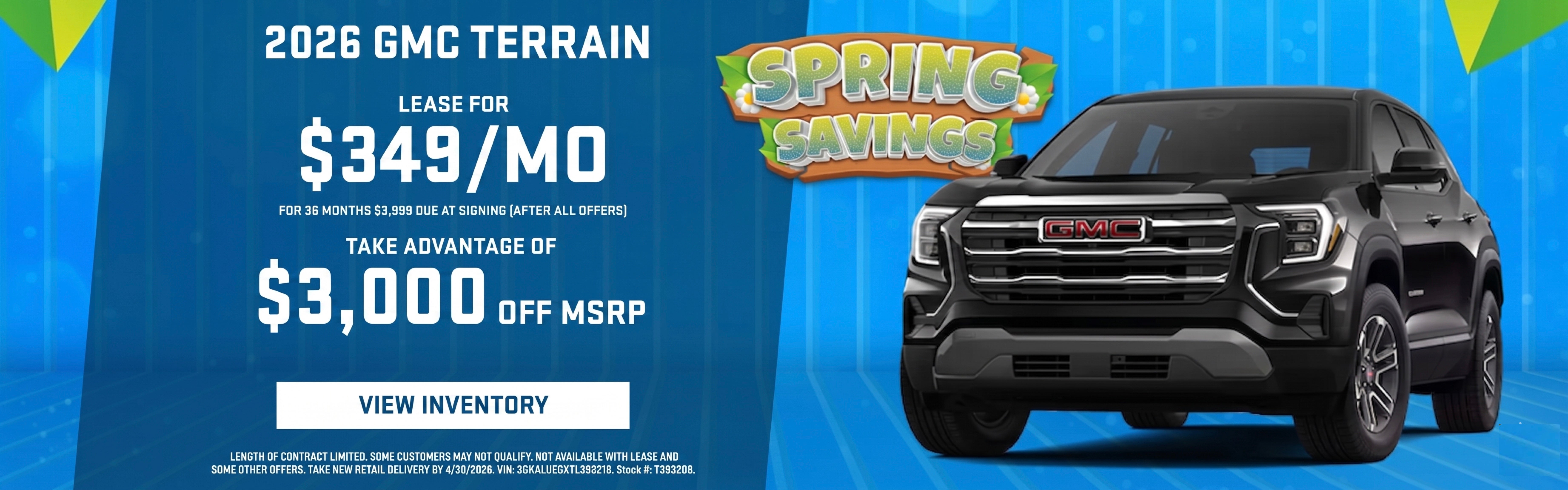 GMC Terrain Offer