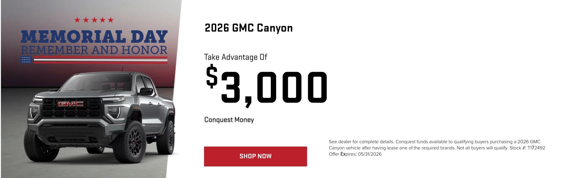 2026 GMC Canyon